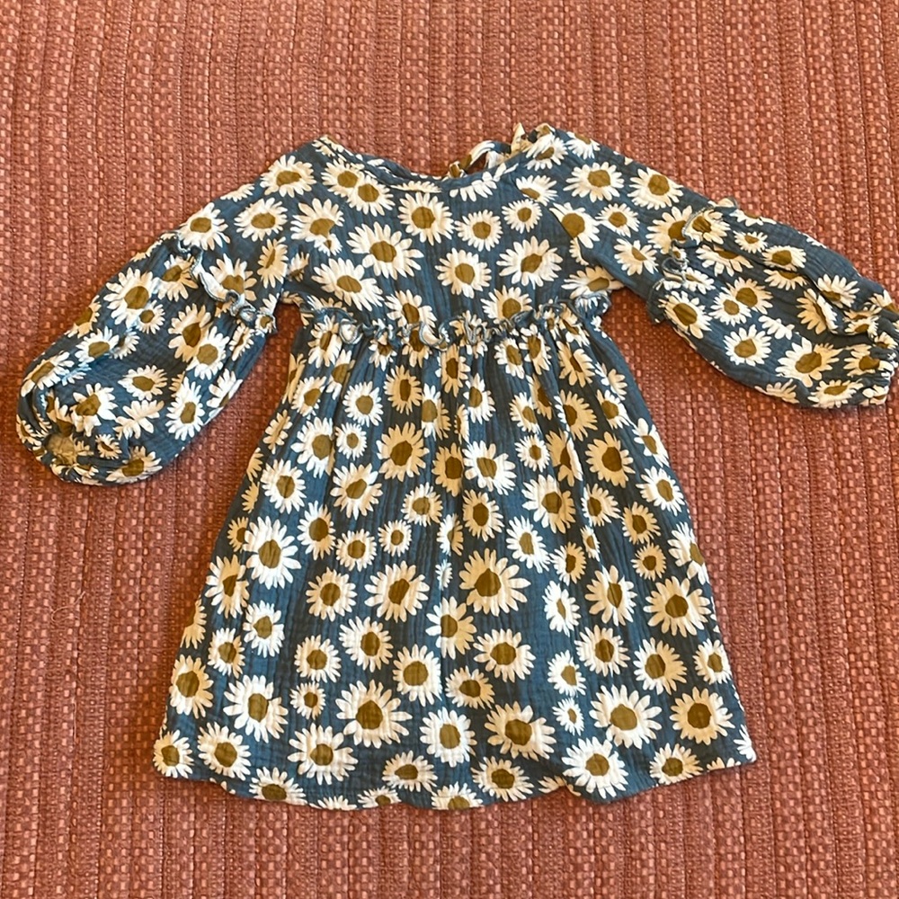 2T Cotton Floral Dress